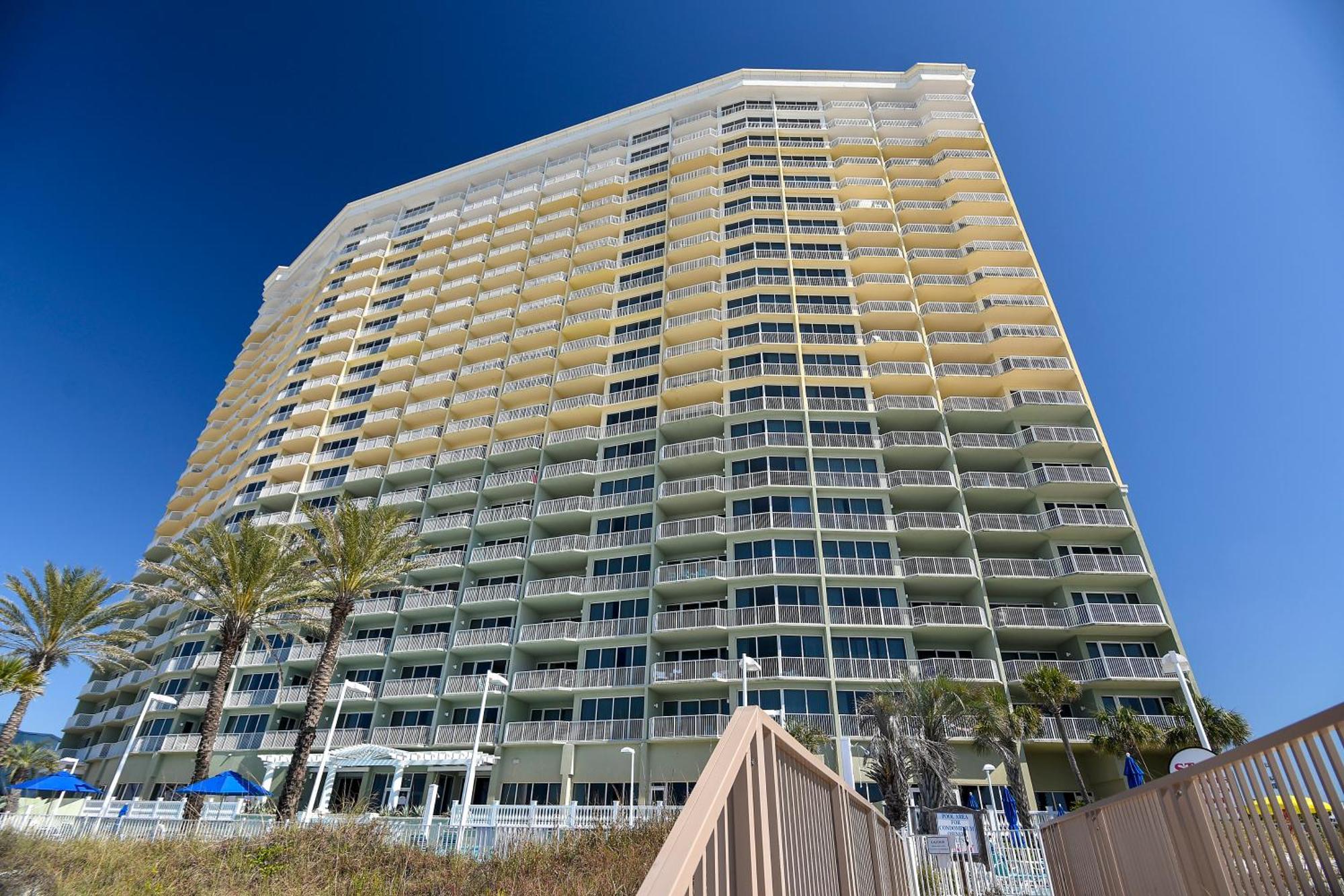 Boardwalk Beach Resort #604 By Book That Condo 巴拿马城 外观 照片